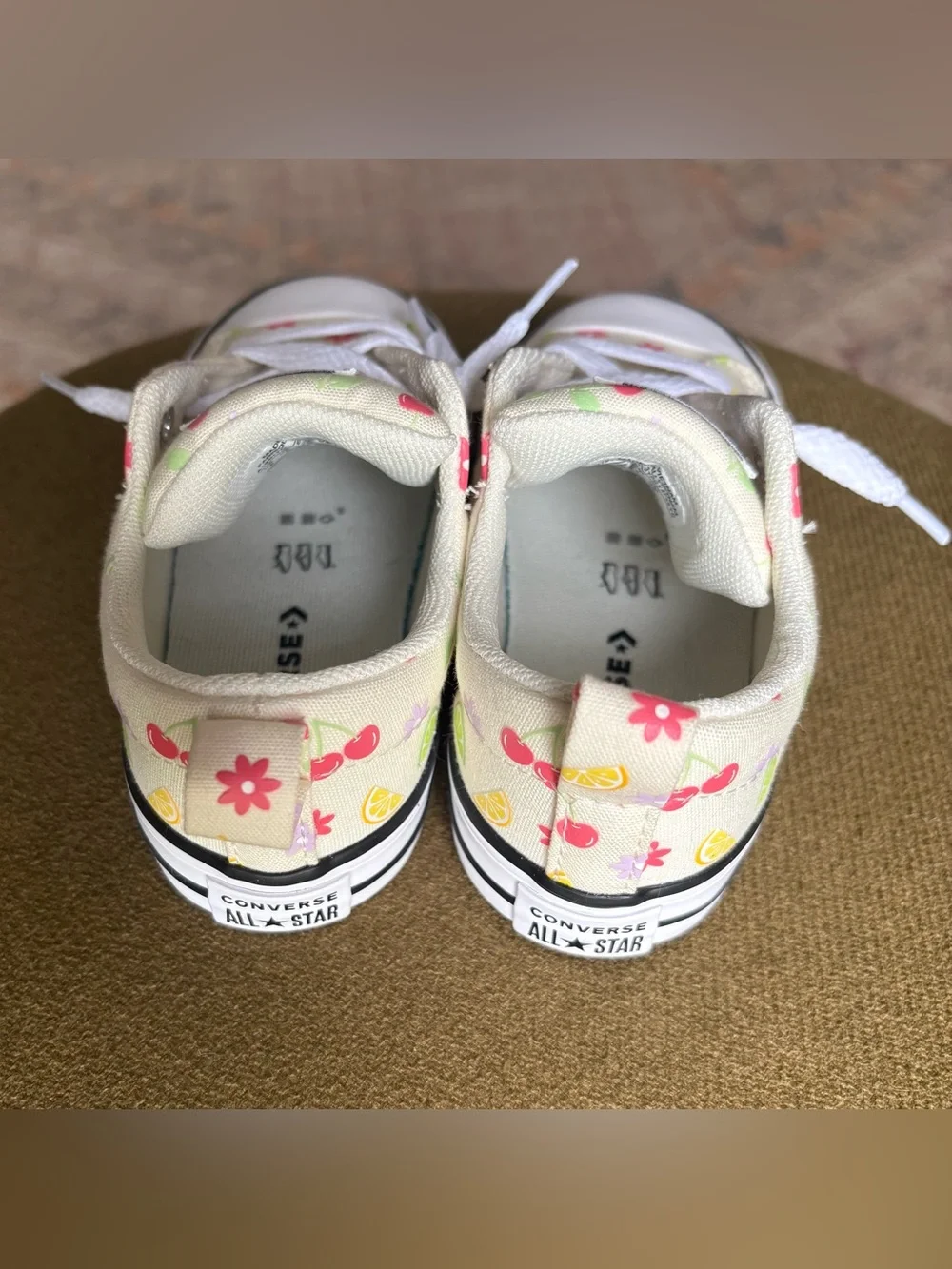 Floral & Fruit Print Converse